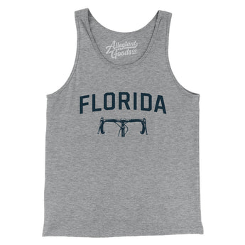 Florida Cycling Men/Unisex Tank Top-Athletic Heather-Allegiant Goods Co. Vintage Sports Apparel