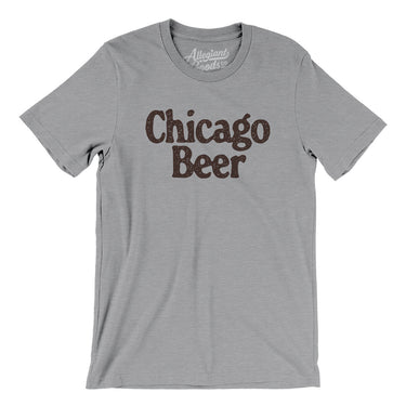 Chicago Beer Men/Unisex T-Shirt-Allegiant Goods Co. Vintage Sports Apparel