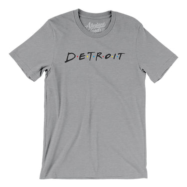 Detroit Friends Men/Unisex T-Shirt-Allegiant Goods Co. Vintage Sports Apparel
