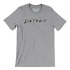 Detroit Friends Men/Unisex T-Shirt-Athletic Heather-Allegiant Goods Co. Vintage Sports Apparel