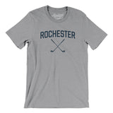 Rochester Golf Men/Unisex T-Shirt-Athletic Heather-Allegiant Goods Co. Vintage Sports Apparel
