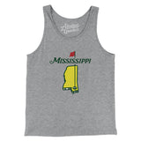 Mississippi Golf Men/Unisex Tank Top-Allegiant Goods Co. Vintage Sports Apparel