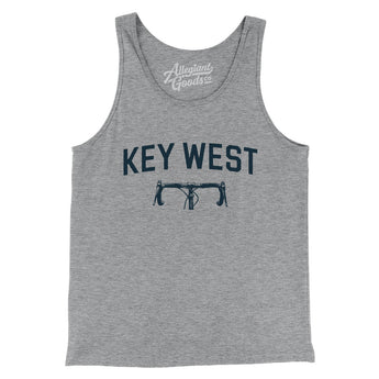 Key West Cycling Men/Unisex Tank Top-Athletic Heather-Allegiant Goods Co. Vintage Sports Apparel