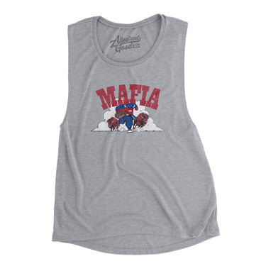Buffalo Mafia Women's Flowey Scoopneck Muscle Tank-Allegiant Goods Co. Vintage Sports Apparel
