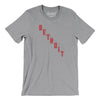 Detroit Hockey Jersey Men/Unisex T-Shirt-Athletic Heather-Allegiant Goods Co. Vintage Sports Apparel