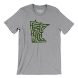 Minnesota Golf Course Men/Unisex T-Shirt-Athletic Heather-Allegiant Goods Co. Vintage Sports Apparel