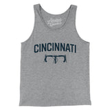 Cincinnati Cycling in Athletic Heather Color