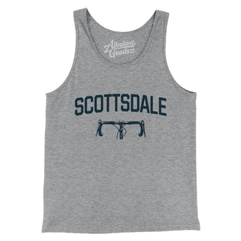 Scottsdale Cycling Men/Unisex Tank Top-Athletic Heather-Allegiant Goods Co. Vintage Sports Apparel
