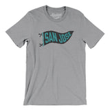 San Jose Pennant Men/Unisex T-Shirt-Allegiant Goods Co. Vintage Sports Apparel