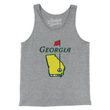 Georgia Golf Men/Unisex Tank Top-Athletic Heather-Allegiant Goods Co. Vintage Sports Apparel
