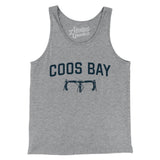 Coos Bay Cycling Men/Unisex Tank Top-Athletic Heather-Allegiant Goods Co. Vintage Sports Apparel