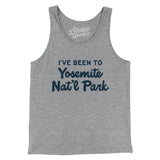 I've Been To Yosemite National Park Men/Unisex Tank Top-Athletic Heather-Allegiant Goods Co. Vintage Sports Apparel
