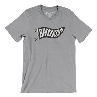 Brooklyn Pennant Men/Unisex T-Shirt-Allegiant Goods Co. Vintage Sports Apparel
