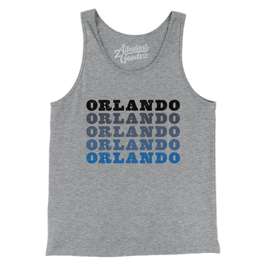Orlando Repeat Men/Unisex Tank Top-Allegiant Goods Co. Vintage Sports Apparel