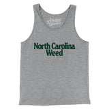North Carolina Weed Men/Unisex Tank Top-Allegiant Goods Co. Vintage Sports Apparel