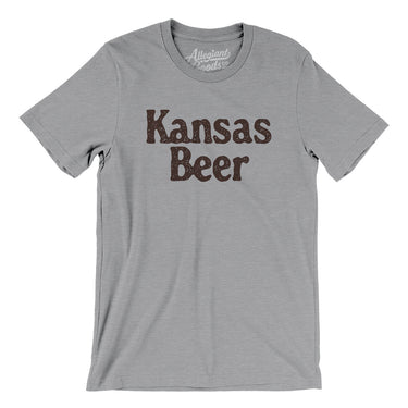 Kansas Beer Men/Unisex T-Shirt-Allegiant Goods Co. Vintage Sports Apparel