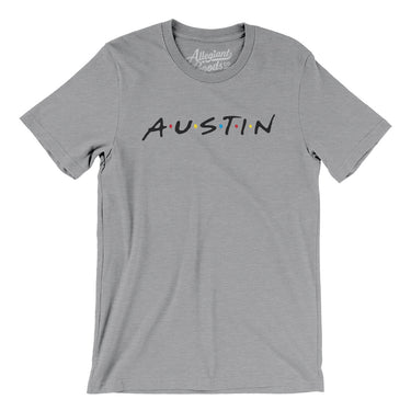 Austin Friends Men/Unisex T-Shirt-Allegiant Goods Co. Vintage Sports Apparel