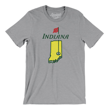 Indiana Golf Men/Unisex T-Shirt-Allegiant Goods Co. Vintage Sports Apparel