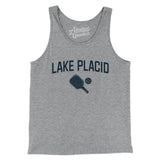 Lake Placid Pickleball Men/Unisex Tank Top-Athletic Heather-Allegiant Goods Co. Vintage Sports Apparel