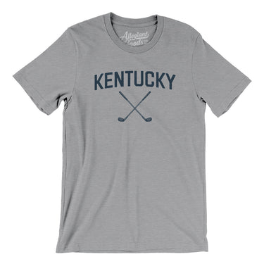 Kentucky Golf Men/Unisex T-Shirt-Athletic Heather-Allegiant Goods Co. Vintage Sports Apparel