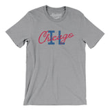 Chicago Illinois Overprinted Men/Unisex T-Shirt-Allegiant Goods Co. Vintage Sports Apparel