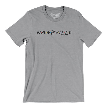 Nashville Friends Men/Unisex T-Shirt-Allegiant Goods Co. Vintage Sports Apparel