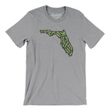 Florida Golf Course Men/Unisex T-Shirt-Athletic Heather-Allegiant Goods Co. Vintage Sports Apparel