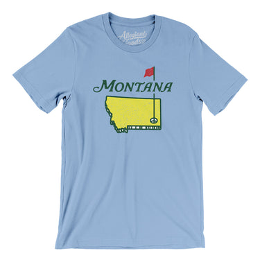 Montana Golf Men/Unisex T-Shirt-Allegiant Goods Co. Vintage Sports Apparel