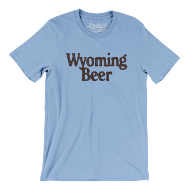 Wyoming Beer Men/Unisex T-Shirt-Allegiant Goods Co. Vintage Sports Apparel