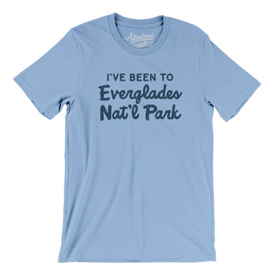 I've Been To Everglades National Park Men/Unisex T-Shirt-Baby Blue-Allegiant Goods Co. Vintage Sports Apparel