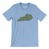 Kentucky Golf Course Men/Unisex T-Shirt-Baby Blue-Allegiant Goods Co. Vintage Sports Apparel