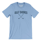 Gulf Shores Golf Men/Unisex T-Shirt-Baby Blue-Allegiant Goods Co. Vintage Sports Apparel
