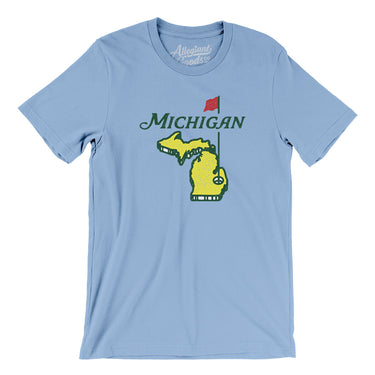 Michigan Golf Men/Unisex T-Shirt-Allegiant Goods Co. Vintage Sports Apparel