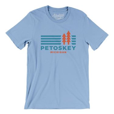 Petoskey Michigan in Baby Blue Color