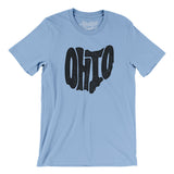 Ohio State Shape Text Men/Unisex T-Shirt-Allegiant Goods Co. Vintage Sports Apparel