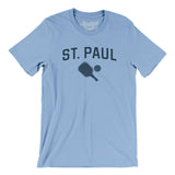 St. Paul Pickleball Men/Unisex T-Shirt-Baby Blue-Allegiant Goods Co. Vintage Sports Apparel