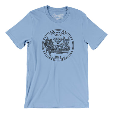 Arkansas State Quarter Men/Unisex T-Shirt-Allegiant Goods Co. Vintage Sports Apparel