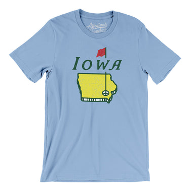 Iowa Golf Men/Unisex T-Shirt-Allegiant Goods Co. Vintage Sports Apparel