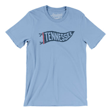 Tennessee Pennant Men/Unisex T-Shirt-Allegiant Goods Co. Vintage Sports Apparel