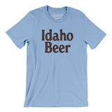 Idaho Beer Men/Unisex T-Shirt-Baby Blue-Allegiant Goods Co. Vintage Sports Apparel