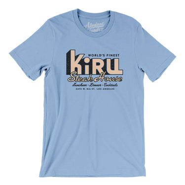 Kiru Steak House Los Angeles in Baby Blue Color