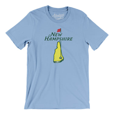 New Hampshire Golf Men/Unisex T-Shirt-Allegiant Goods Co. Vintage Sports Apparel