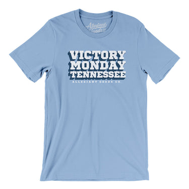 Victory Monday Tennessee Men/Unisex T-Shirt-Allegiant Goods Co. Vintage Sports Apparel