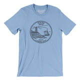 Maine State Quarter Men/Unisex T-Shirt-Allegiant Goods Co. Vintage Sports Apparel