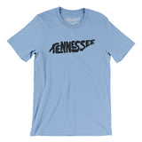 Tennessee State Shape Text Men/Unisex T-Shirt-Allegiant Goods Co. Vintage Sports Apparel