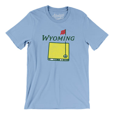 Wyoming Golf Men/Unisex T-Shirt-Allegiant Goods Co. Vintage Sports Apparel