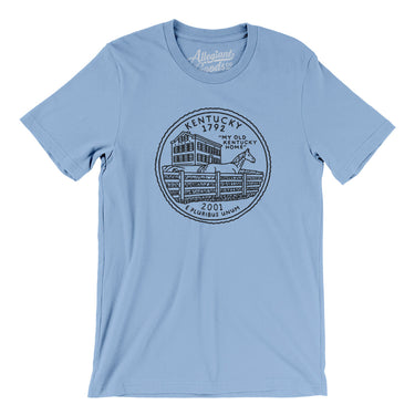 Kentucky State Quarter Men/Unisex T-Shirt-Allegiant Goods Co. Vintage Sports Apparel