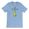 Delaware Golf Men/Unisex T-Shirt-Baby Blue-Allegiant Goods Co. Vintage Sports Apparel