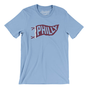 Philly Pennant Men/Unisex T-Shirt-Allegiant Goods Co. Vintage Sports Apparel