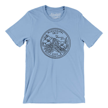 Mississippi State Quarter Men/Unisex T-Shirt-Allegiant Goods Co. Vintage Sports Apparel